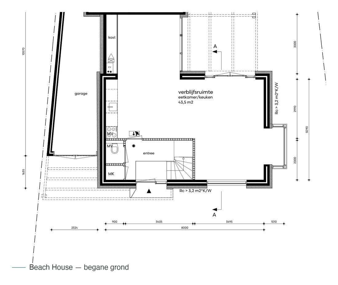 Plattegrond begane grond